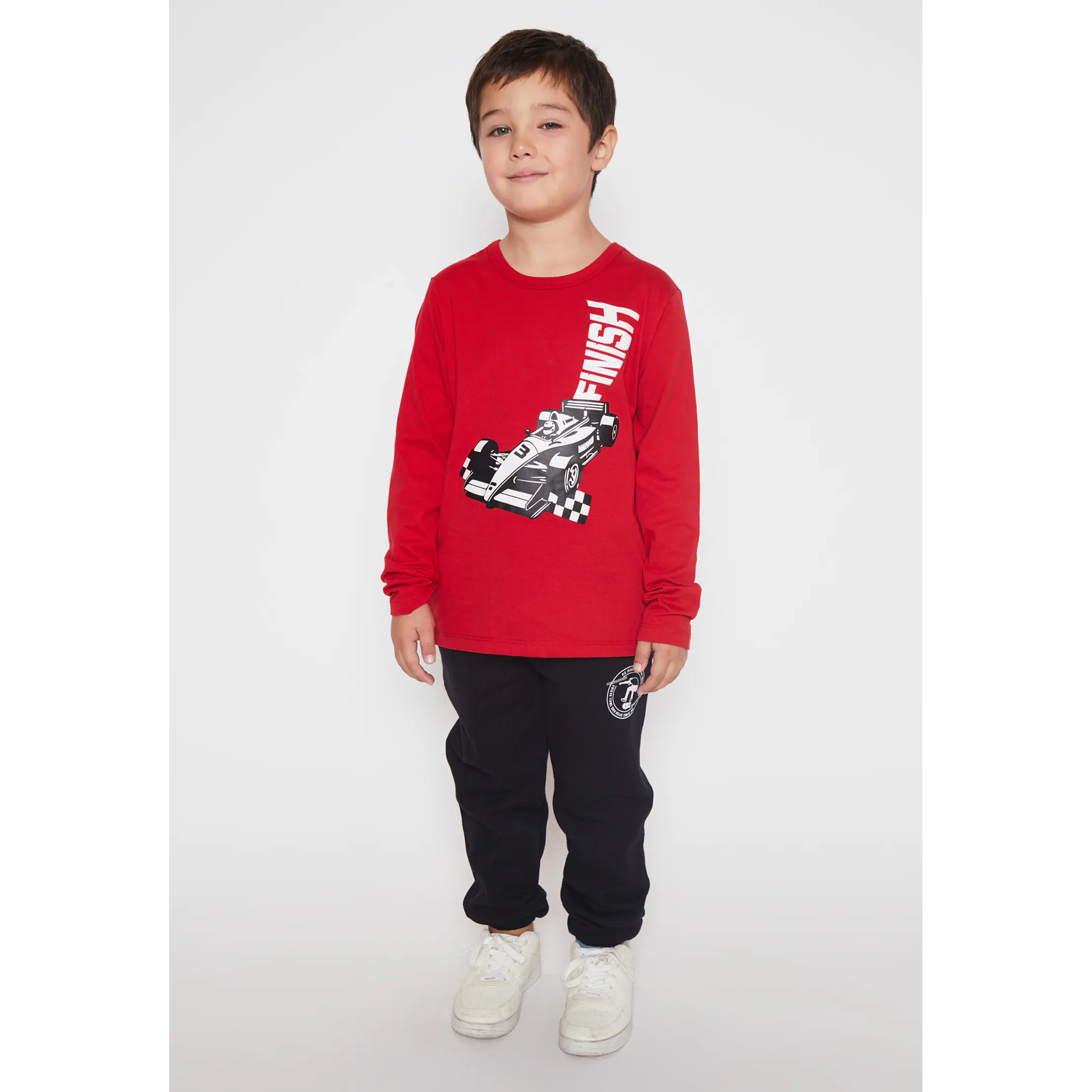 Pantalón Buzo Basic Niño Negro Familyshop 3
