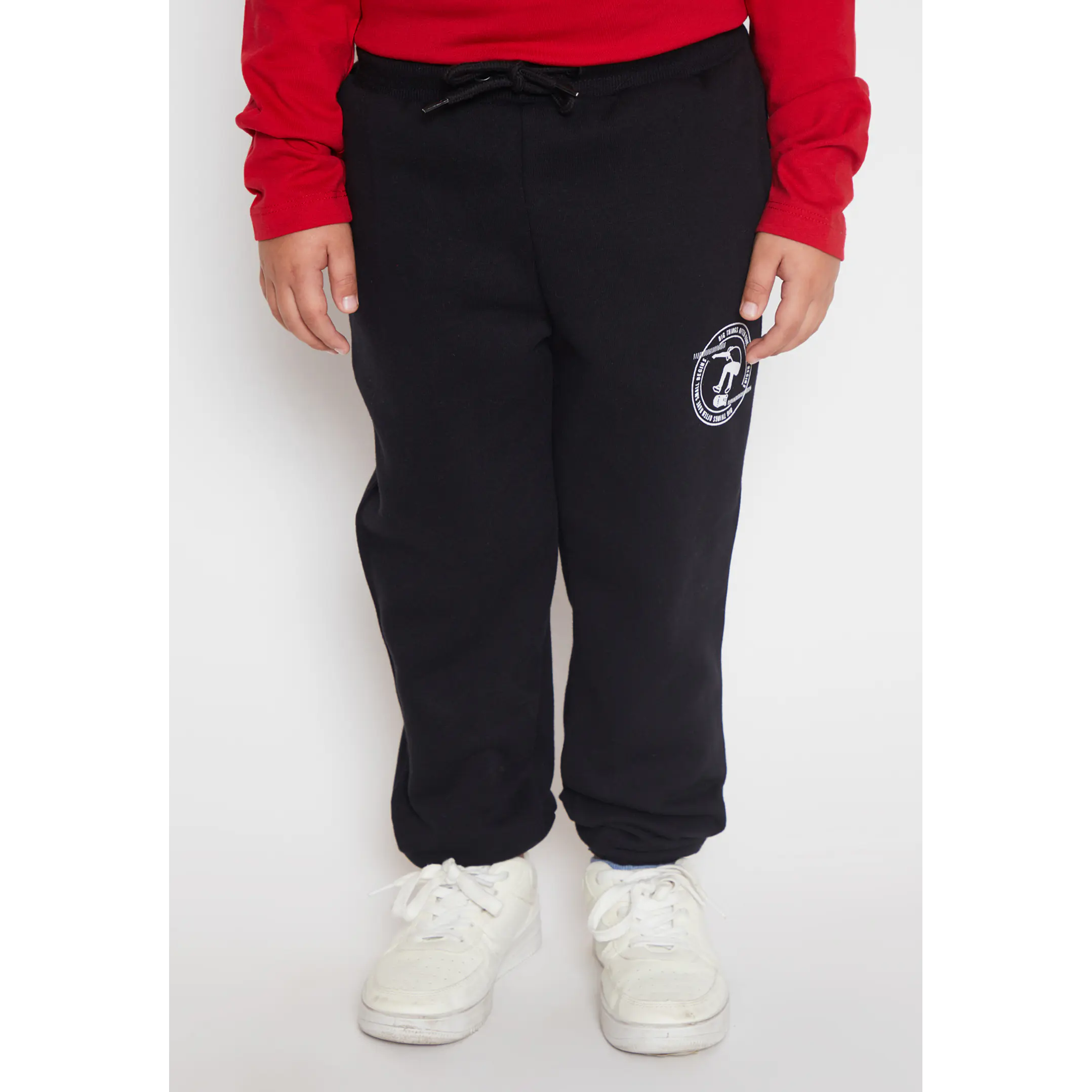 Pantalón Buzo Basic Niño Negro Familyshop 1