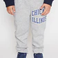 Pantalón Buzo Basic Niño Gris Familyshop - Miniatura 1
