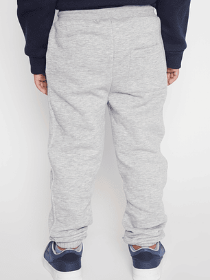 Pantalón Buzo Basic Niño Gris Familyshop