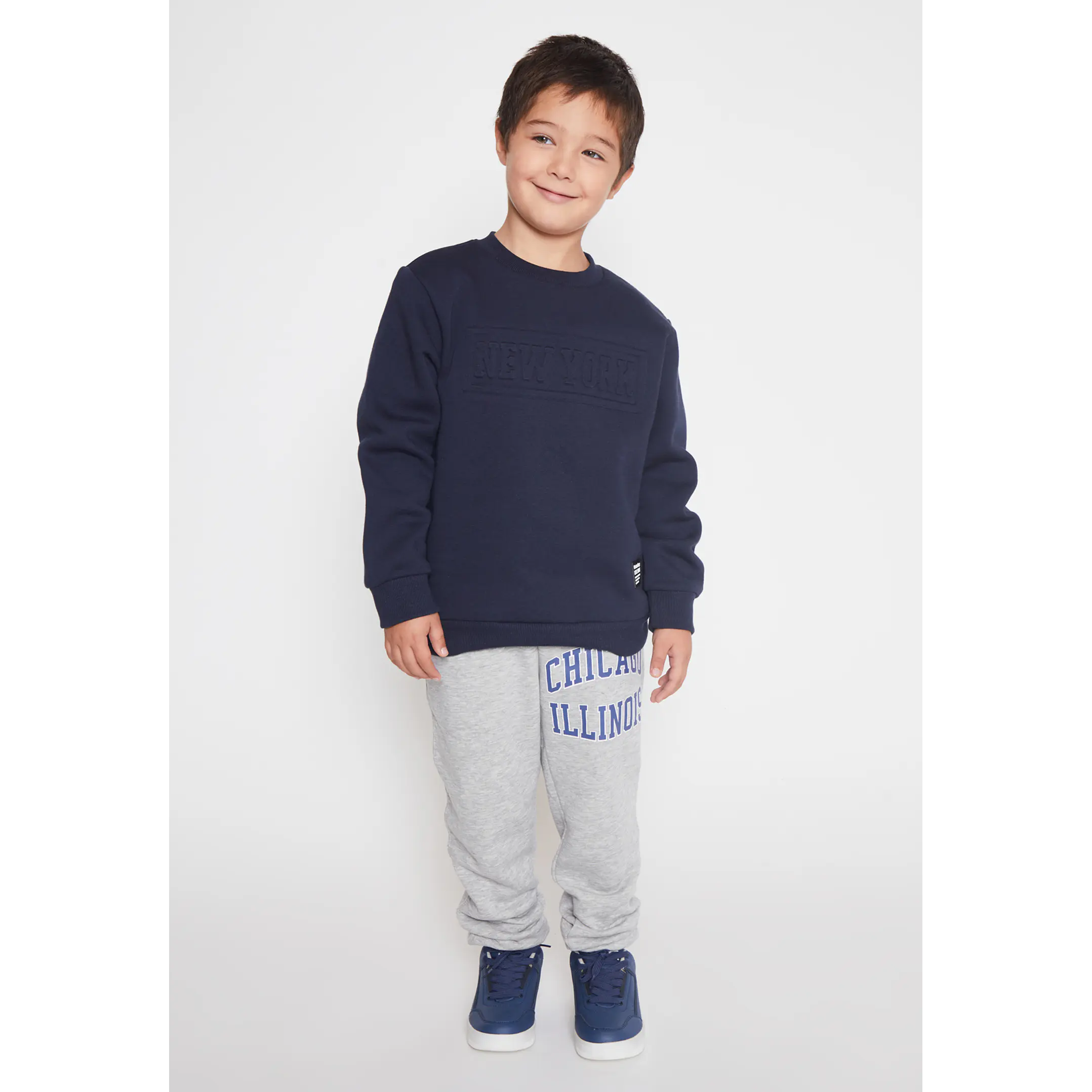 Polerón New York Niño Azul Familyshop 3
