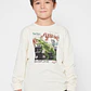 Polera Dino Niño Mostaza Familyshop - Miniatura 1