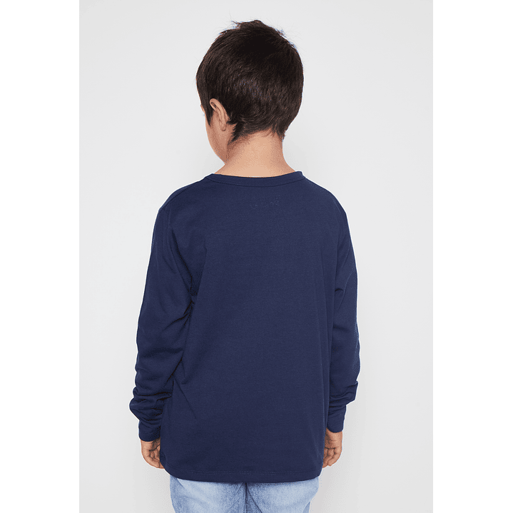 Polera Racing Niño Azul Familyshop 2