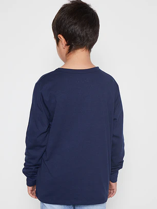 Polera Racing Niño Azul Familyshop