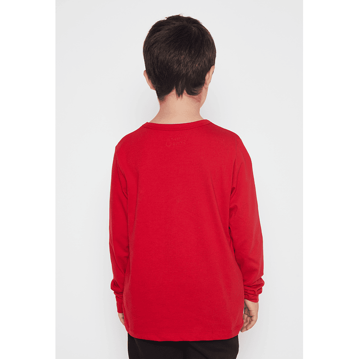Polera Racing Niño Rojo Familyshop 2