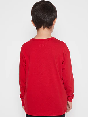 Polera Racing Niño Rojo Familyshop