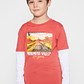 Polera Street Niño Rojo Familyshop - Miniatura 1