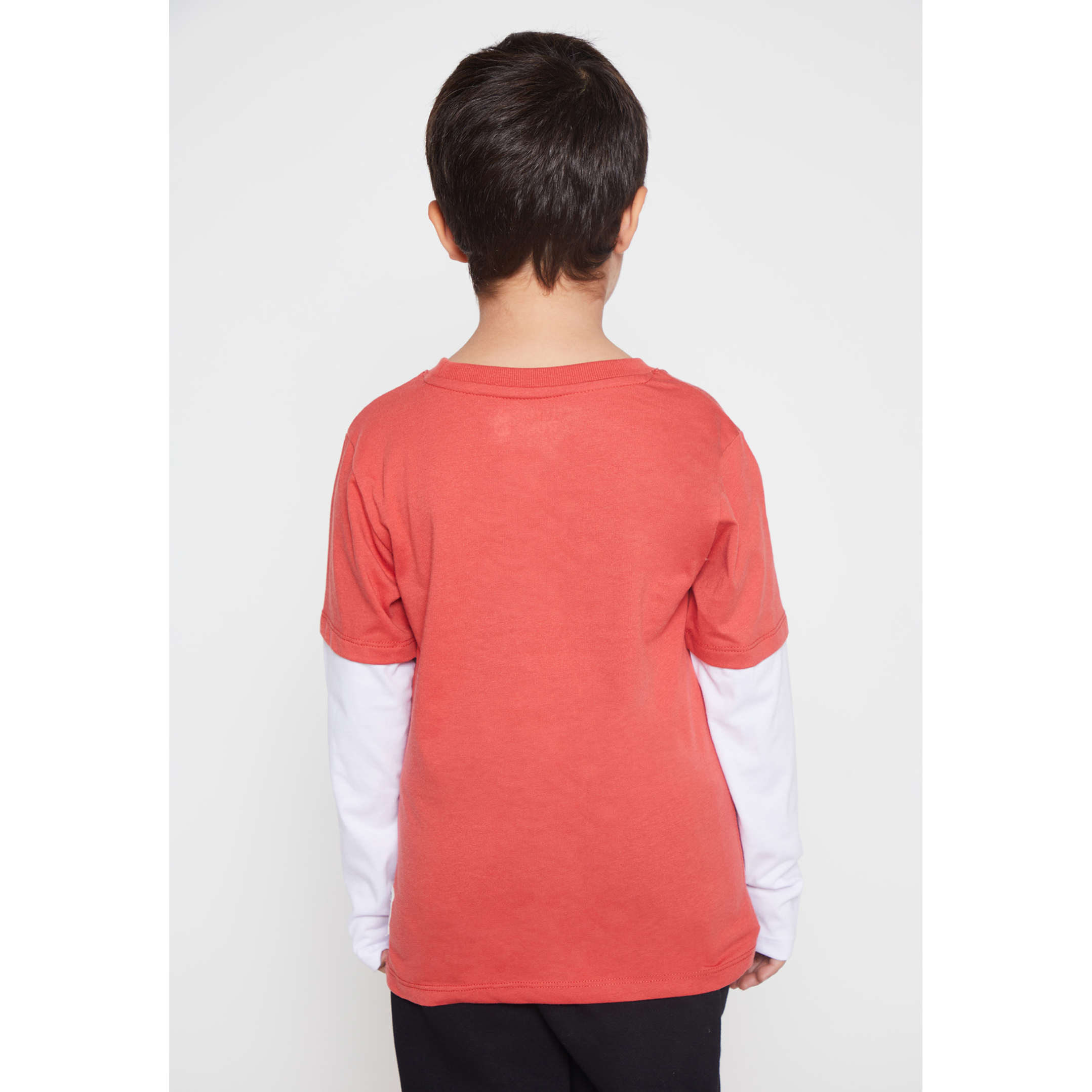 Polera Street Niño Rojo Familyshop 2