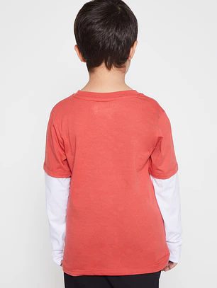 Polera Street Niño Rojo Familyshop
