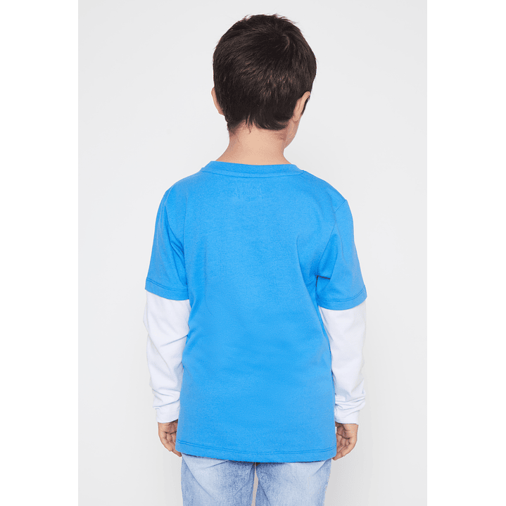 Polera Street Niño Azul Familyshop 2