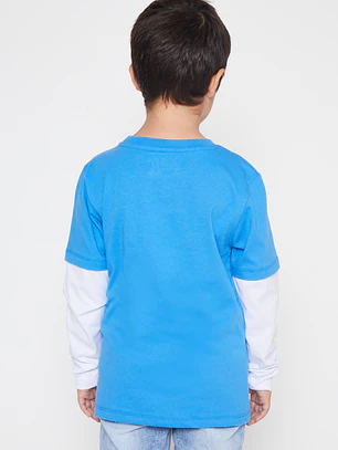 Polera Street Niño Azul Familyshop