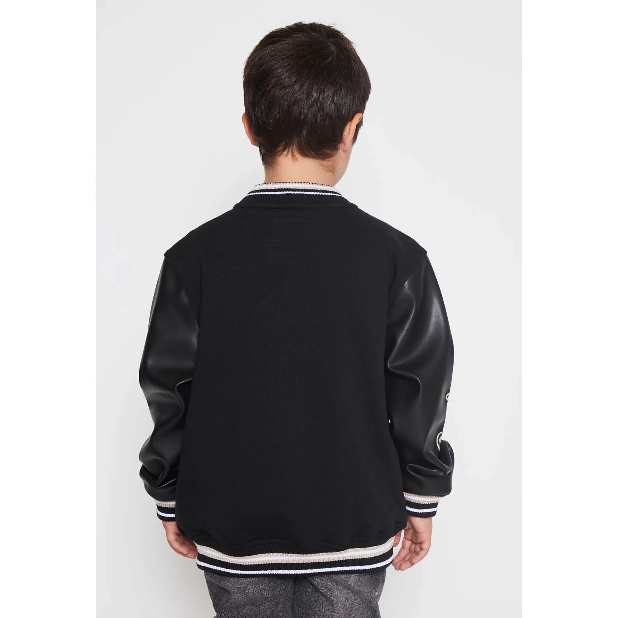 Chaqueta College Niño Negro Familyshop 2