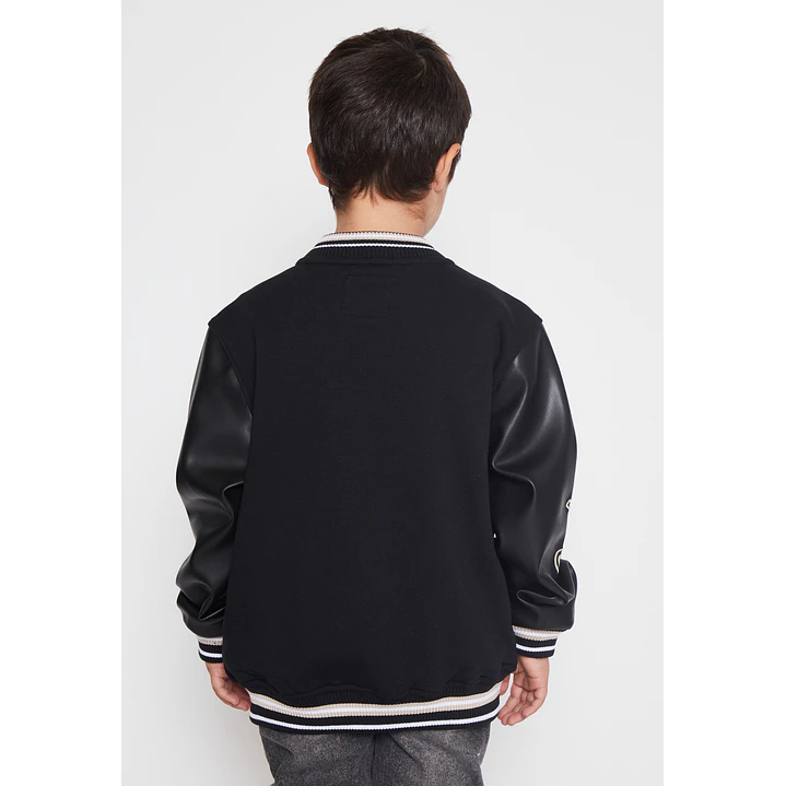 Chaqueta College Niño Negro Familyshop 2