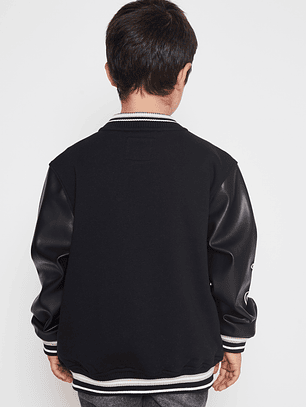 Chaqueta College Niño Negro Familyshop