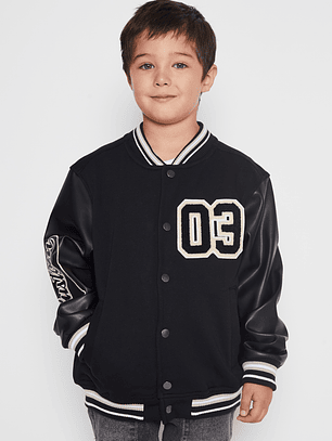 Chaqueta College Niño Negro Familyshop