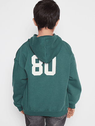 Polerón Brooklyn Team Niño Verde Familyshop