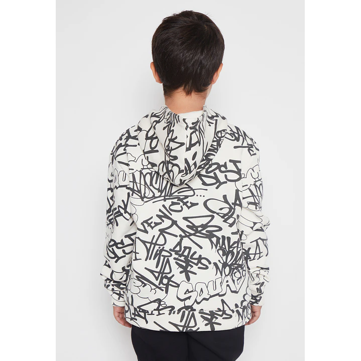 Polerón Graffiti Niño Crudo Familyshop 2