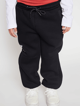 Pantalón Buzo Boston Niño Negro Familyshop