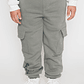 Pantalón Buzo Cargo Tono Niño Verde Familyshop - Miniatura 1