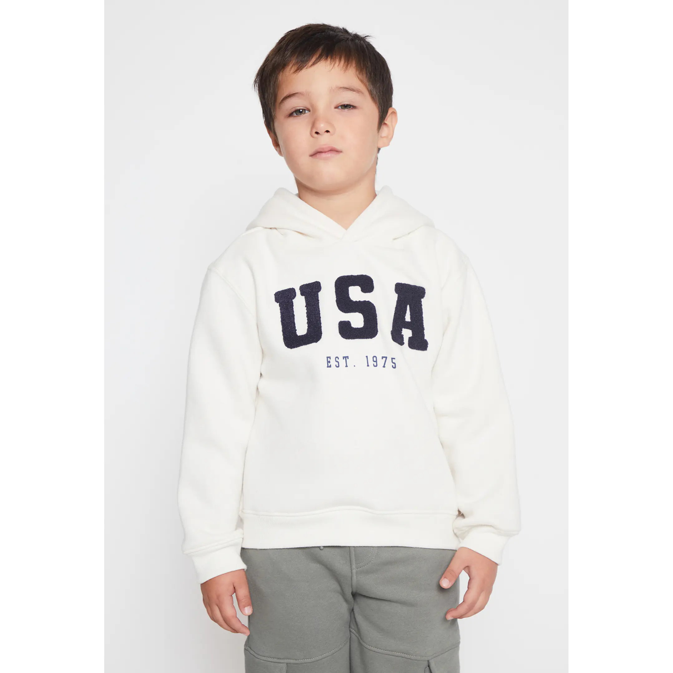 Polerón Sport Niño Crudo Familyshop 1