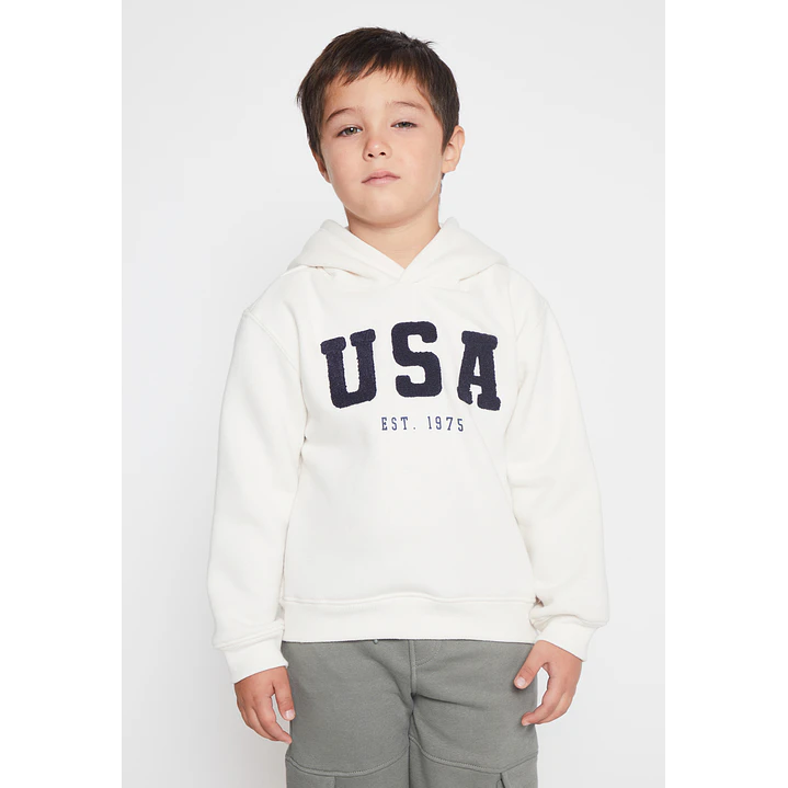 Polerón Sport Niño Crudo Familyshop 1