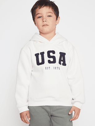 Polerón Sport Niño Crudo Familyshop