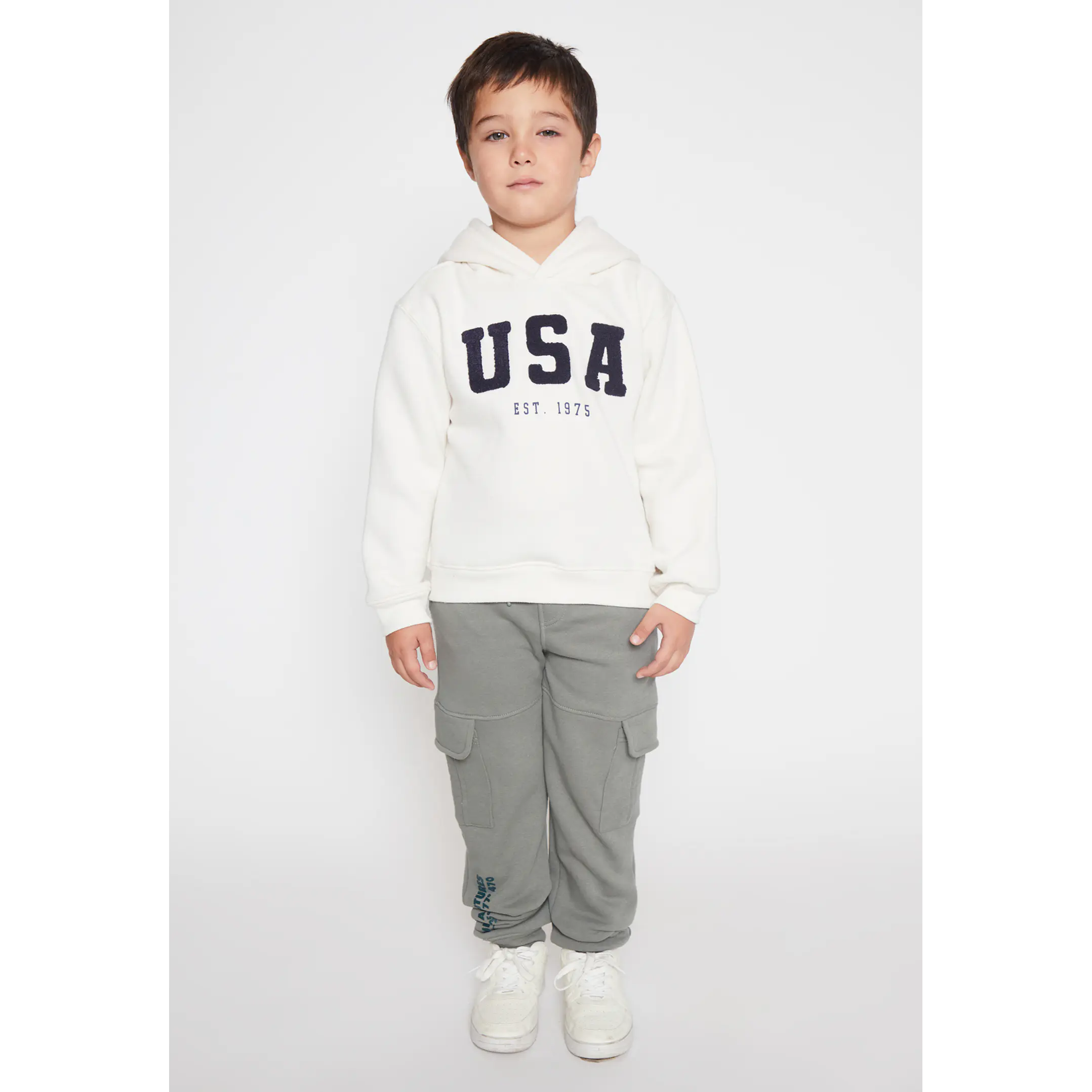 Polerón Sport Niño Crudo Familyshop 3