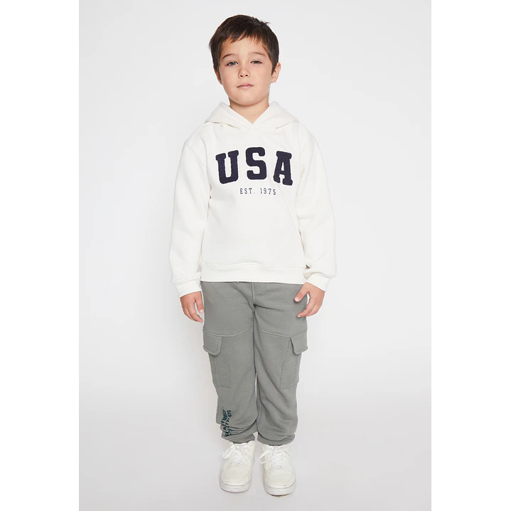 Polerón Sport Niño Crudo Familyshop 3