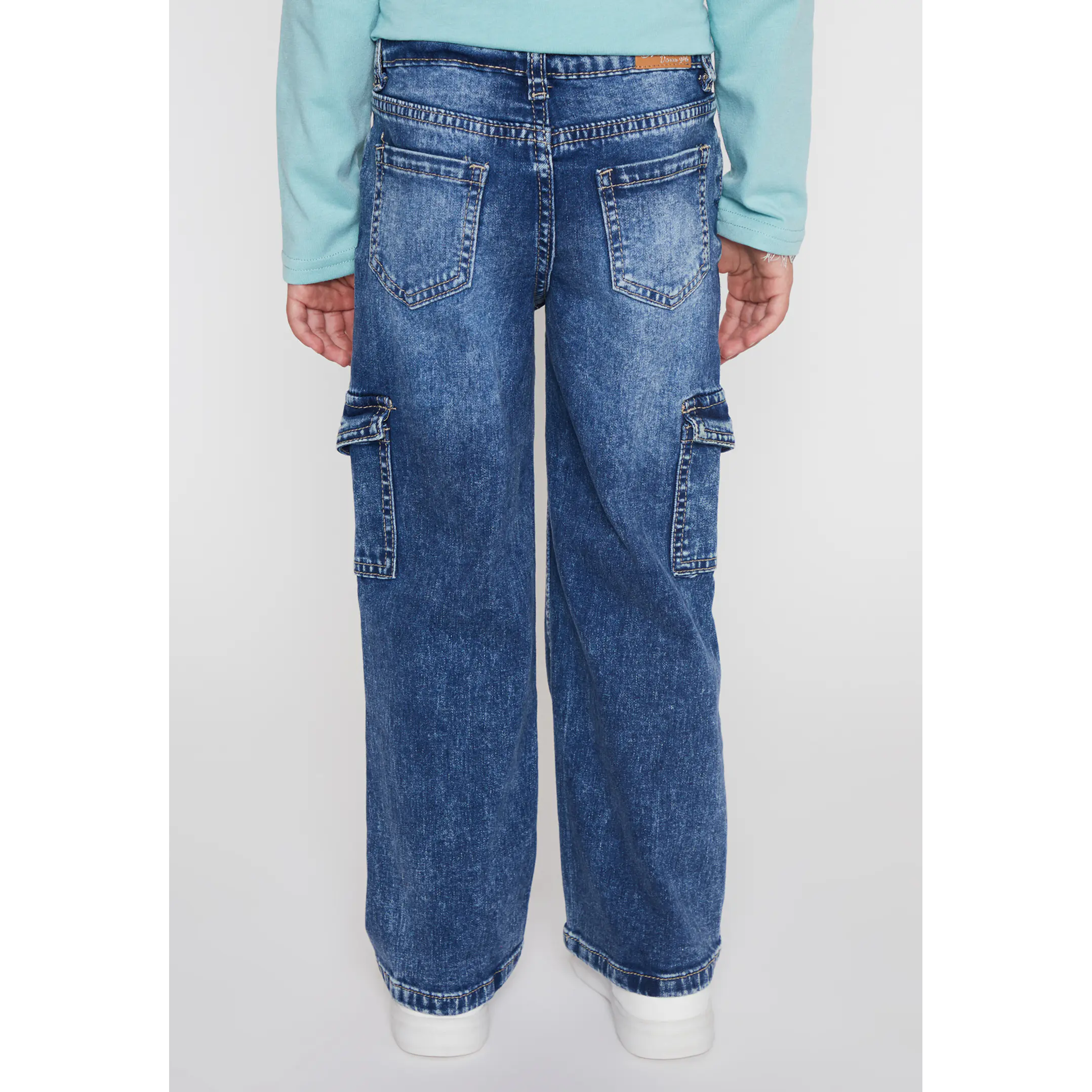 Jeans Flare Basta Niña Azul Familyshop 2