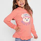Polera Animalitos Niña Coral Familyshop - Miniatura 1