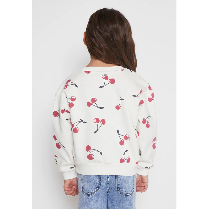 Polerón Cherry Niña Crudo Familyshop 2