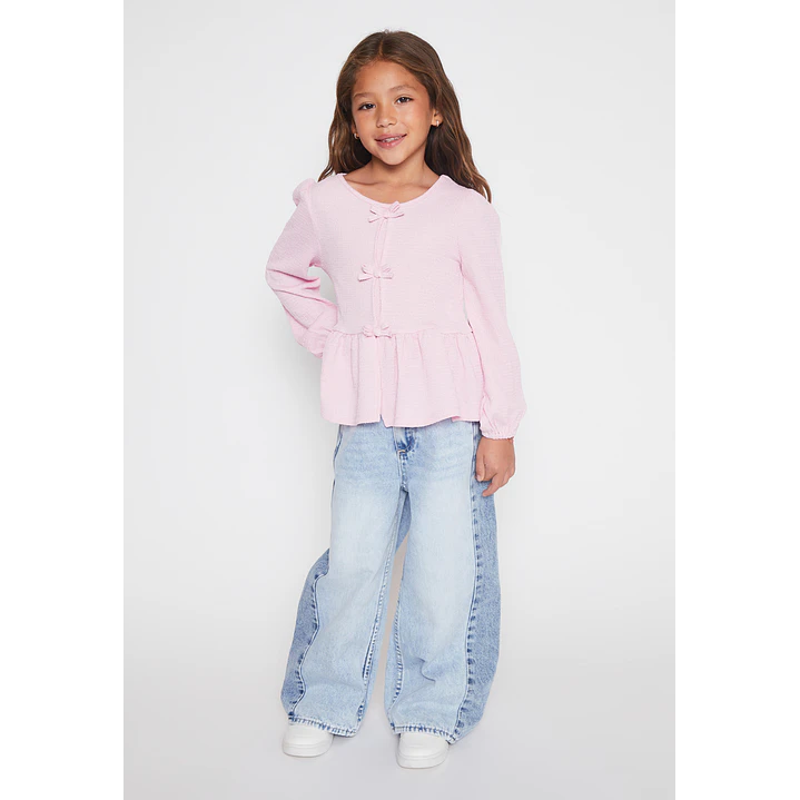 Jeans Baggy Niña Azul Familyshop 3