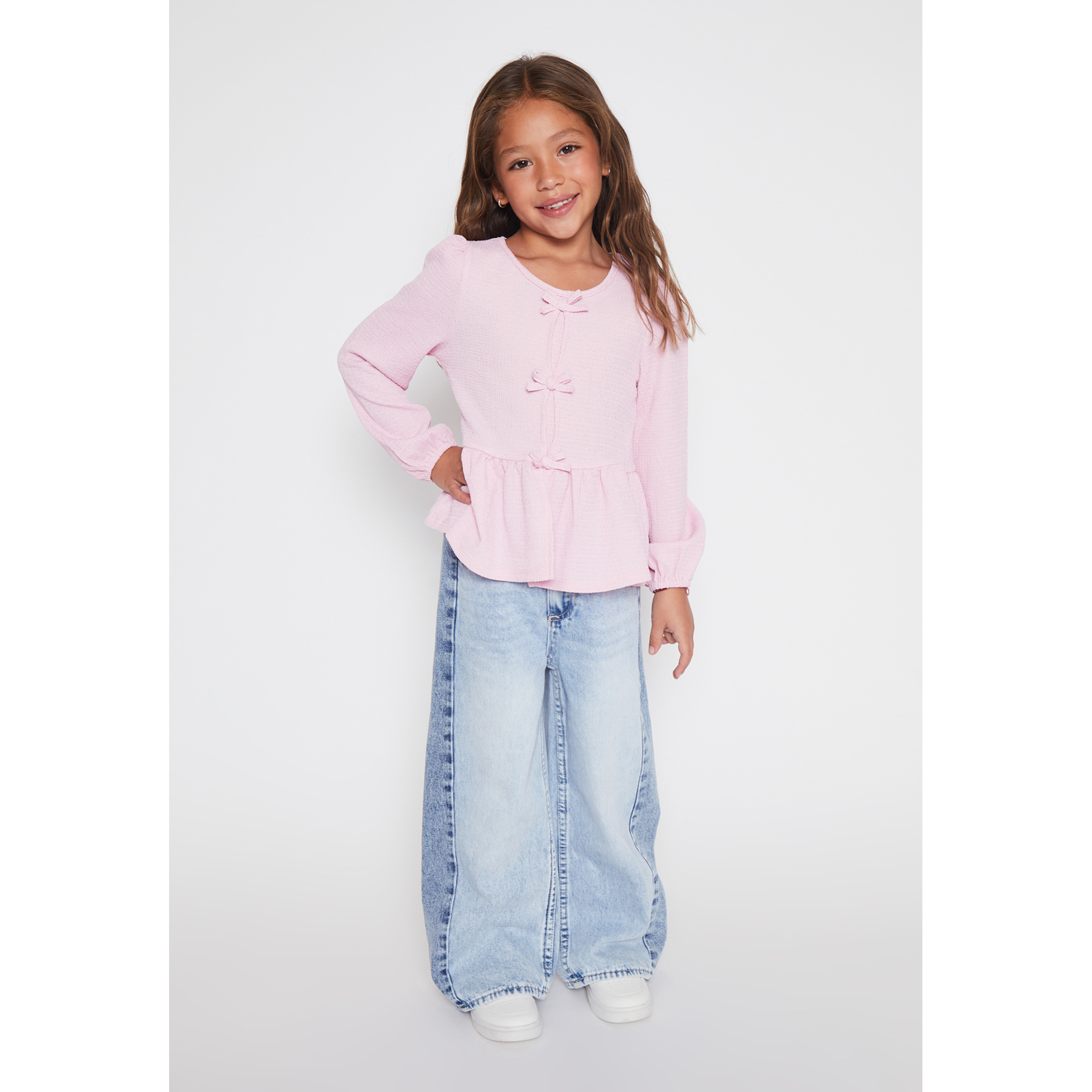 Polera Coquette Niña Lila Familyshop 3