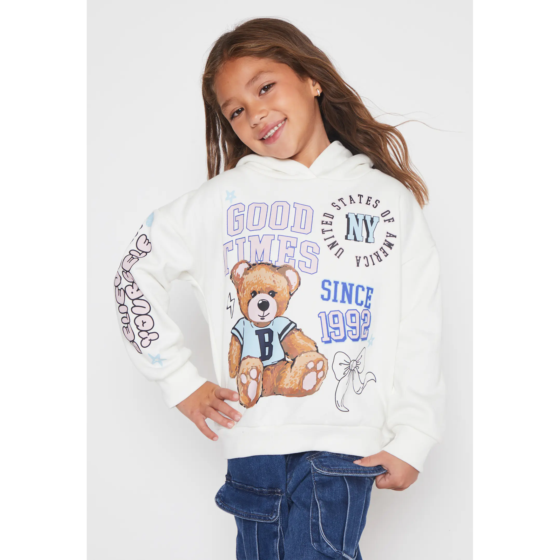 Polerón College Niña Crudo Familyshop 1