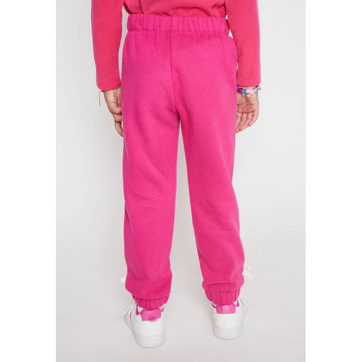 Pantalón Buzo Lazo Niña Fucsia Familyshop 2