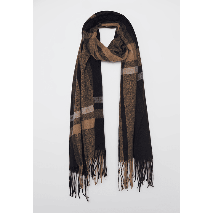 Bufanda Cuadros Hombre Café Familyshop 1