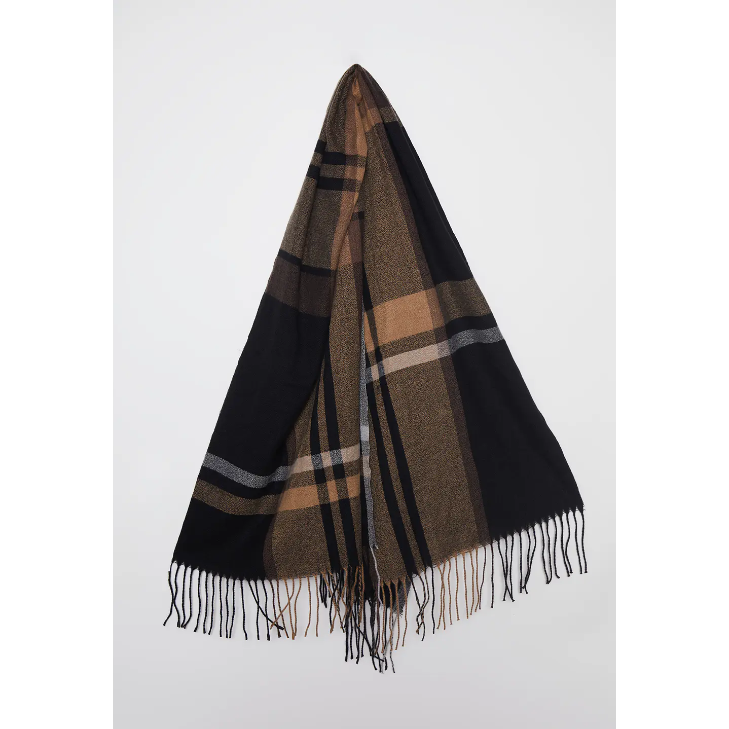 Bufanda Escocesa Hombre Café Familyshop 4
