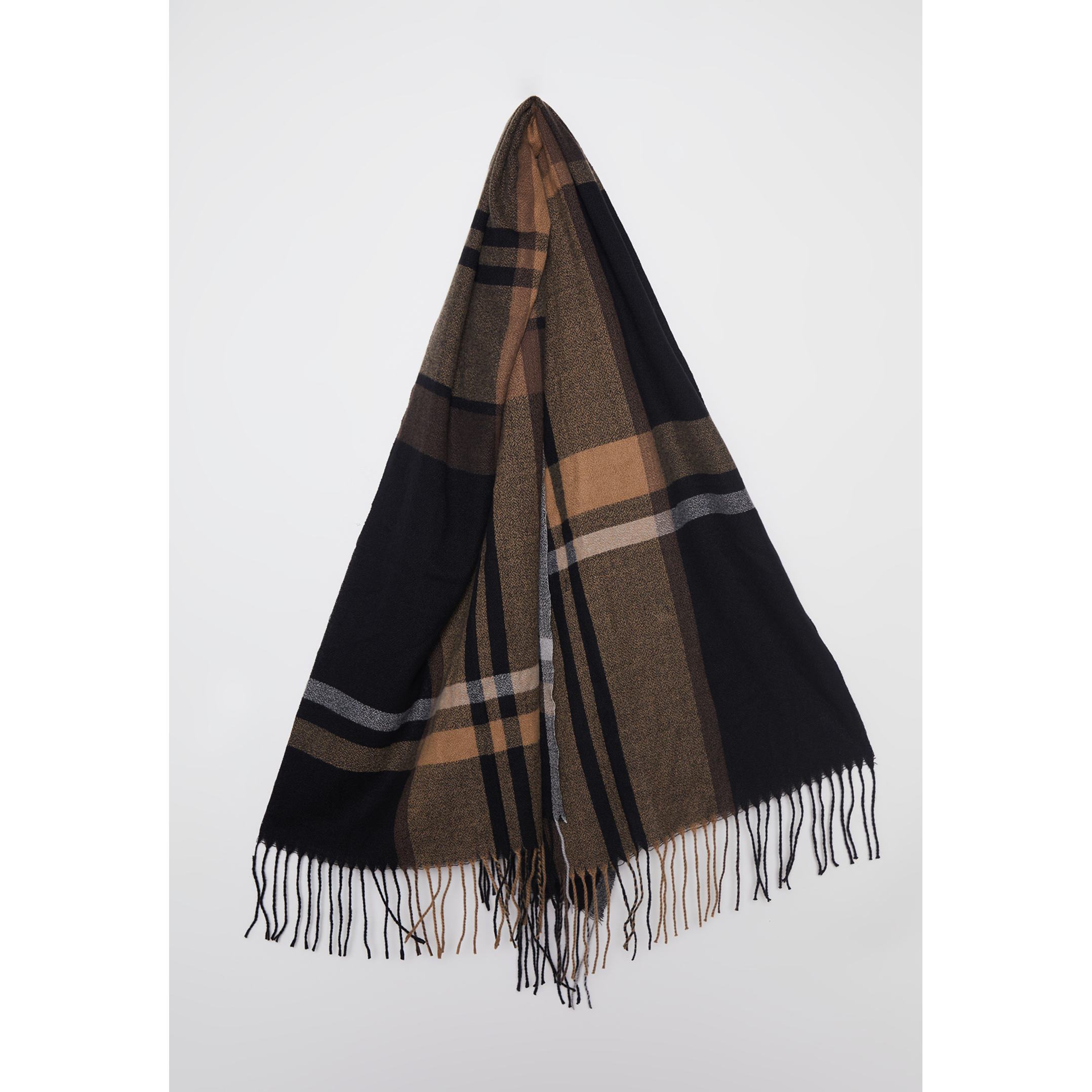 Bufanda Cuadros Hombre Café Familyshop 2