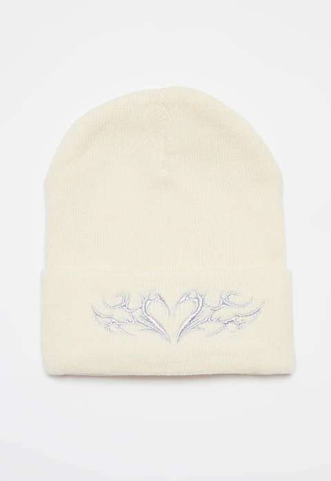 Gorro Tribal Heart Mujer Crudo Familyshop