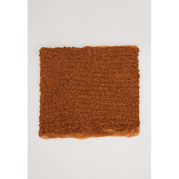 Cuello Corderito Mujer Café Familyshop 1