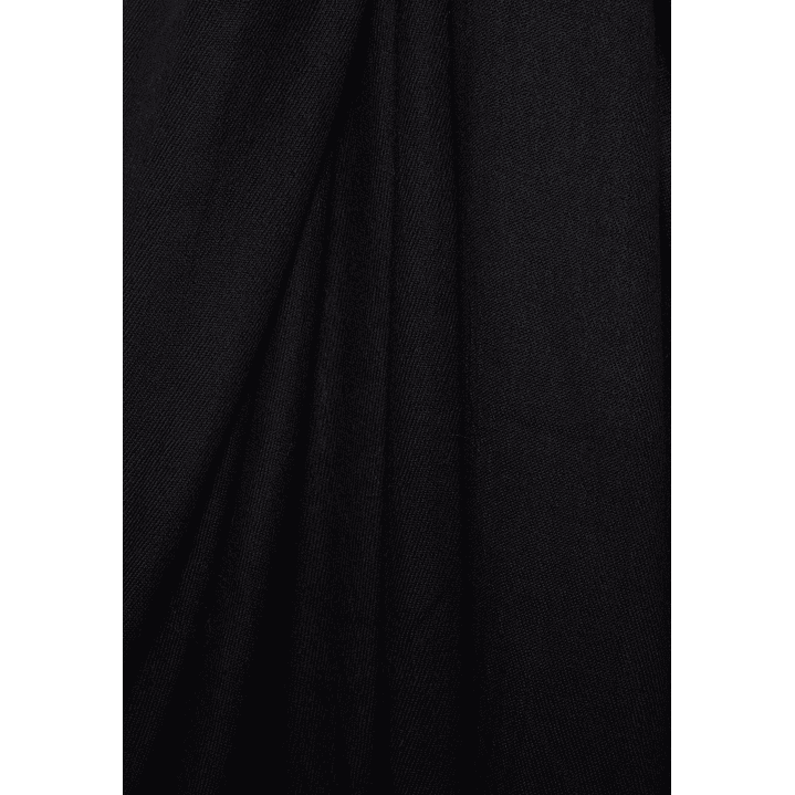 Bufanda Pañuelo Flecos Mujer Negro Familyshop 3