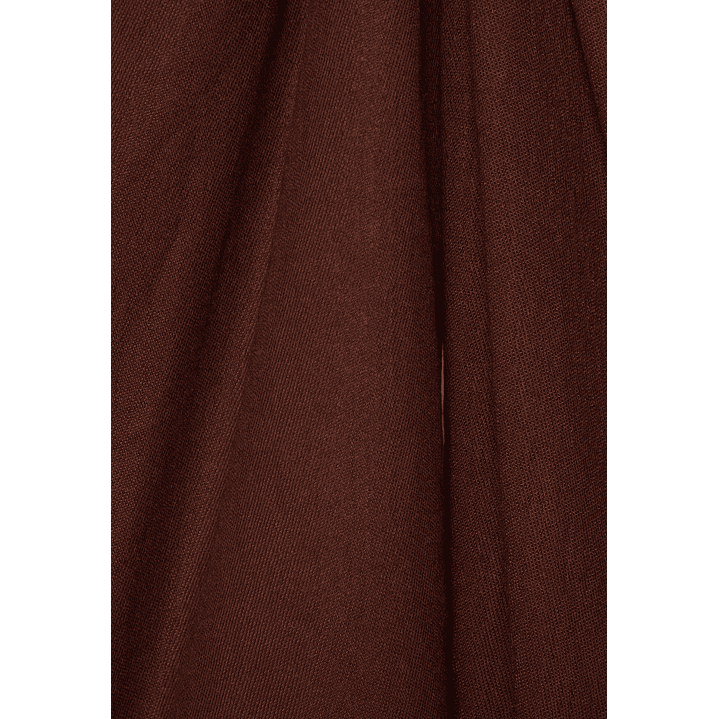 Bufanda Pañuelo Flecos Mujer Café Familyshop 3