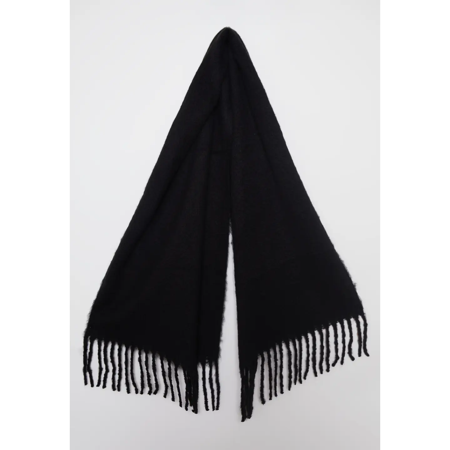 Bufanda Liso Mujer Negro Familyshop 2