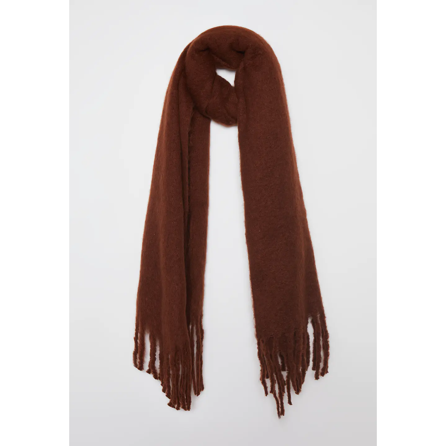 Bufanda Liso Mujer Café Familyshop 1