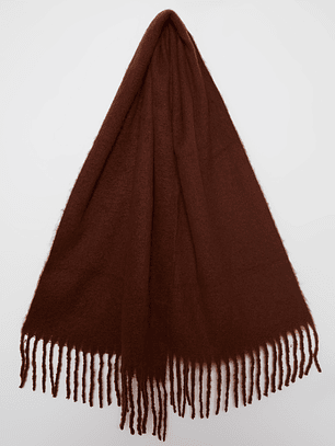 Bufanda Liso Mujer Beige Familyshop