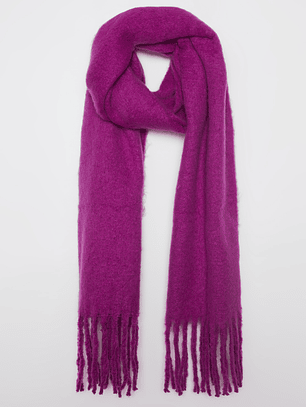 Bufanda Liso Mujer Magenta Familyshop