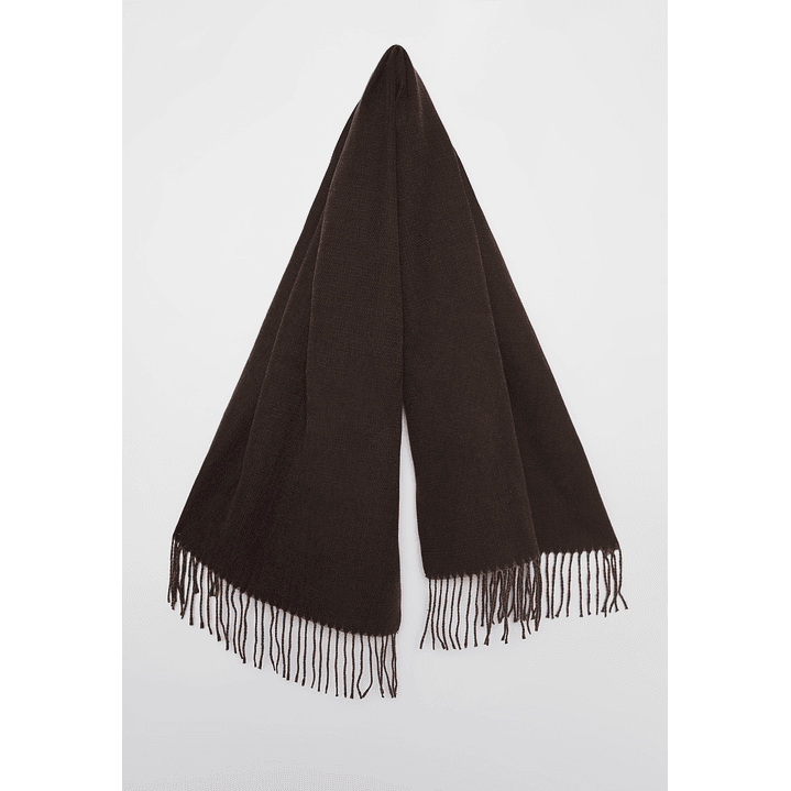 Bufanda Flecos Mujer Café Familyshop 2