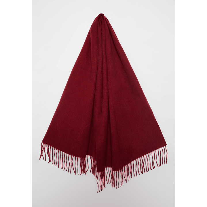 Bufanda Flecos Mujer Rojo Familyshop 2