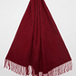 Bufanda Flecos Mujer Rojo Familyshop - Miniatura 2