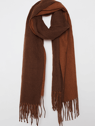 Bufanda Flecos Mujer Caramelo Familyshop